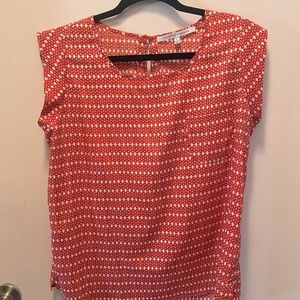 Collective Concepts, Red lightweight summer top size L